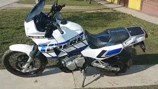 XTZ 750 S.Tenere, restauration, new paint, custom stickers, aftermarket headlights and turn signals