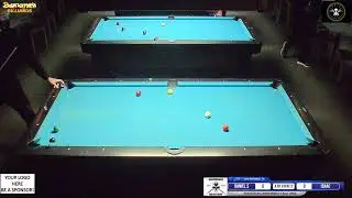 Daniel Schneider vs Isaac Santos \ Banana's Billiards Friday Night 9 Ball \ San Antonio, TX \2/12/21