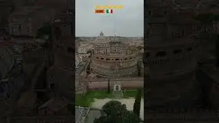 Castel Sant'Angelo &ndash; Rome&rsquo;s Iconic Fortress & Papal Refuge 🇮🇹 #travel  #drone