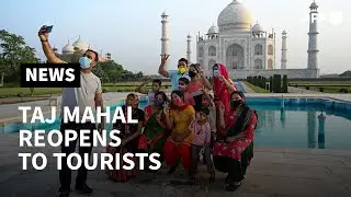 Taj Mahal reopens to tourists as India eases Covid-19 restrictions | AFP