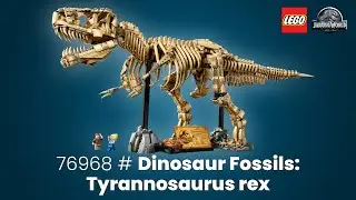 Dinosaur Fossils: Tyrannosaurus rex - 76968 #lego #legojurassicworld