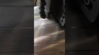 Corrugating a 24x48 Flaking Roll