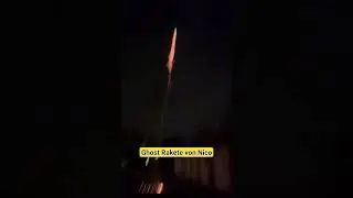 GHOST Rakete von NICO #fireworks #silvester #feuerwerk #nico #rocket #lidl #shortvideo #shorts #pyro