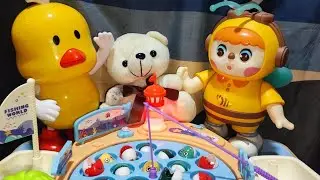 Teddy's Bear love Fishing #toys #asmr