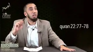 If you want to do good, fix your ibaadah- Nouman Ali Khan