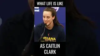 Caitlin Clark Deals With Living In The Spotlight #shorts