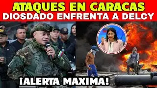 ÚLTIMA HORA: DIOSDADO ENFRENTA A DELCY, GUERRA EN CARACAS TRAS REPORTES DE ATAQUE, ACABA DE SUCEDER
