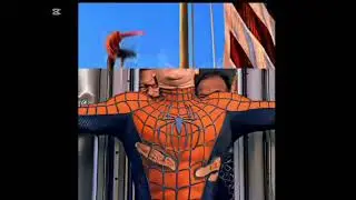 Spider-Man-out running train🥲