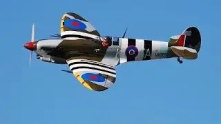 RC MAIDEN / TEST FLIGHT - SEAGULL MODELS SPITFIRE EP RTF TREV & DEANO AT CMAC - 2015