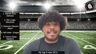 Malik Rosier talks about most hyped teams, top 5 freshman, top 10 new OC and more