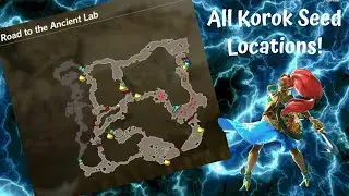 Hyrule Warriors: Age of Calamity ⚡ Road to The Ancient Lab ⚡ All Korok Seed Locations!!
