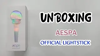 에스파 Aespa 공식응원봉 개봉 후기