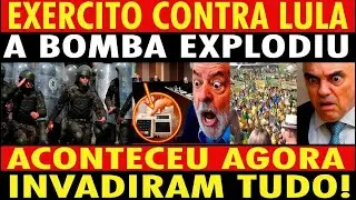 URGENTE! EXÉRCITO DERRUBA LULA! MORAES SE DESESPERA E TRUMP DÁ PIOR NOTÍCIA! A CASA CAIU