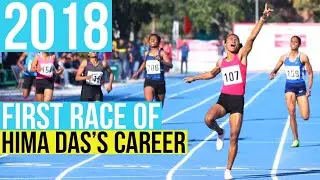 First 400M race of Hima Das | Run Adam Federation Cup 2018 | Hima Das | Assam | Indian Athletics