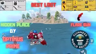 Traveling To Spawn Island Hidden Place By Optimus Prime Got Flare Gun Best Loot World Record Bgmi