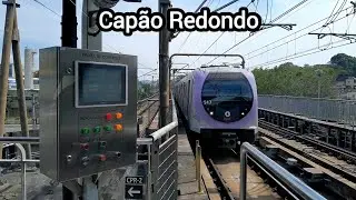 Via Mobilidade | Movimenta&ccedil;&atilde;o de Trens Na Esta&ccedil;&atilde;o Cap&atilde;o Redondo