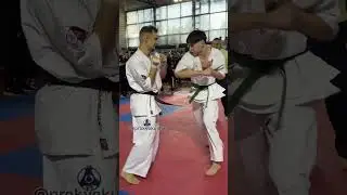 -80kg Lukas Popescu (aka) - Alexandru Manole. 1st Kyokushin-kan karate “Alpha Fighters Tournament”