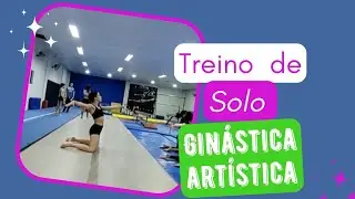 treino de s&eacute;rie de solo- gin&aacute;stica art&iacute;stica    #gimnastics  #sport  #gym