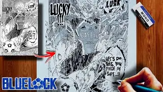 Manga Drawing Micheal Kaiser Luck Goal | Blue Lock | ブルーロック | Speed Drawing