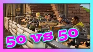 Aventurando en 50 vs 50 | Dalbin, Zyko & Pito | Fortnite Battle Royale | Xbox One X