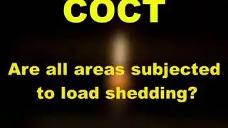 ESKOM Load shedding in Cape Town