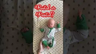 Окрашенная или с прошитыми корнями? #rebornbaby #reborn #reborndoll