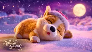 Sleep in 4 Minutes 🎄 | Cozy Lullaby with Cute Cartoon Animals | Relaxing Baby Music for Deep Sleep