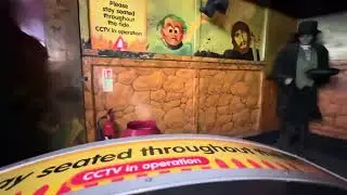 Folly Farm ghost train April 2025 (with flash)