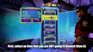 Borderlands 2 Unlimited Bank Space Glitch (no modding required)