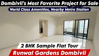 Runwal Garden City Dombivli | 2 BHK Sample Flat | Best Deal Offer, Site Visit, Brochure 📞8800678921