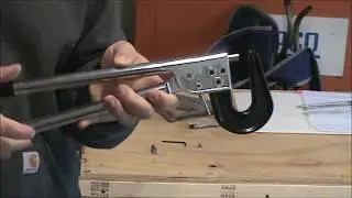 C-Frame and Hand Squeezer Setup and Use For Dimpling