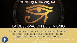 16. la observaci&oacute;n de si mismo - la autoobservaci&oacute;n