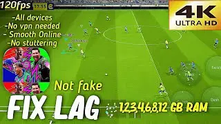 How to Fix Lag in eFootball 2026 Mobile ⚡ 100% Working (Smooth Gameplay) ✅