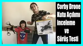 Drone Kutu Açılımı Ve Sürüş Testi (Corby Drones)