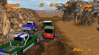 Test Drive: Off-Road (PSX) - Enhanced Graphics in 4K (+Widescreen) - Gameplay