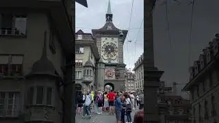 #switzerland #clock  #church #Tower  #bern #town #city #travel #world