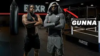Training Hard with Gunna at House of Athlete 🔥