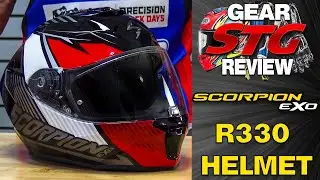 Обзор мотоциклетного шлема Scorpion EXO-R330 от SportbikeTrackGear.com