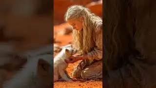 Adorable Baby Dire Wolf Moment | Fantasy Pet Short