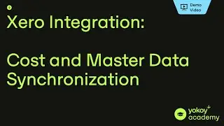 Yokoy x Xero  Cost and Master Data Synchronization