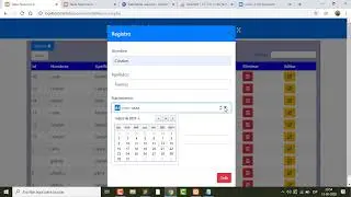 COMO VALIDAR FORMULARIO MODALS CON JAVASCRIPT Y DATATABLE 2020 VÍDEO 7