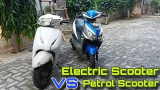 Electric scooter vs petrol scooter || Comparing the two ⚔️
