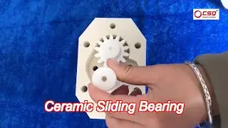 Zirconia Zro2 Ssic Si3N4 All Ceramic Bearing Gear Pump Bearing Corrosion Resistance