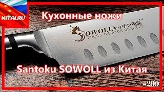 Кухонные ножи Santoku из Китая | Кухонные ножи SOWOLL Сантоку нож на 7 дюймов #299