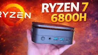 El Mini pc con 32GB DE DDR5 y  Ryzen 7 6800H