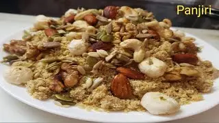 Winter Special Panjiri New Mom Back Pain Joint Pain Healthy Panjiri Recipe 