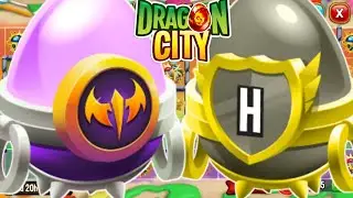 Opening Mythical Egg & Heroic Egg Chest ! Dragon City