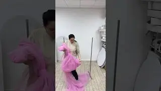 Делаем бант из фатина МК