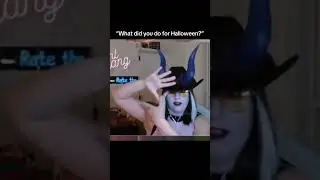 Ashe, DVA, Torb and Roadhog walk into a bar | TheeGrumpyKitten on Twitch #ow2 #cosplay #halloween