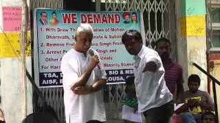 Dr. R.Srivatsan: Rusticated students representatives of communities aspiration